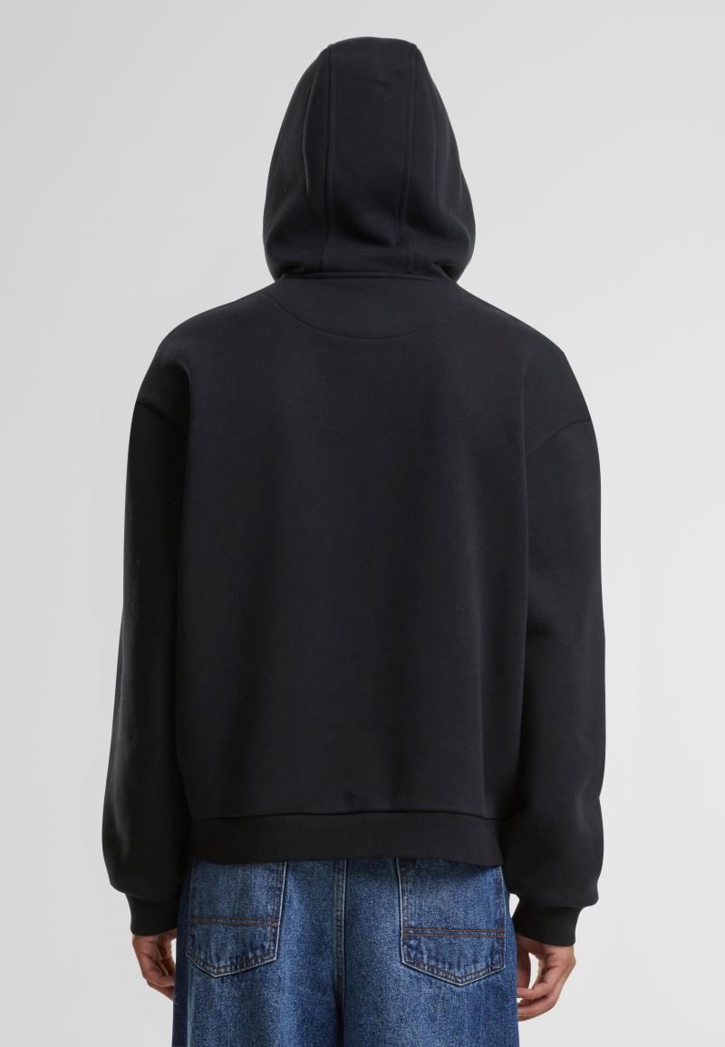 Oversize pulover s kapuco - slika 2