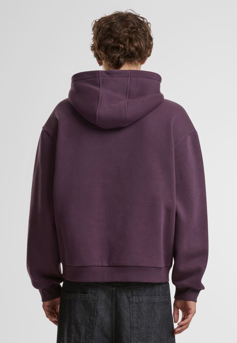Oversize pulover s kapuco - slika 3
